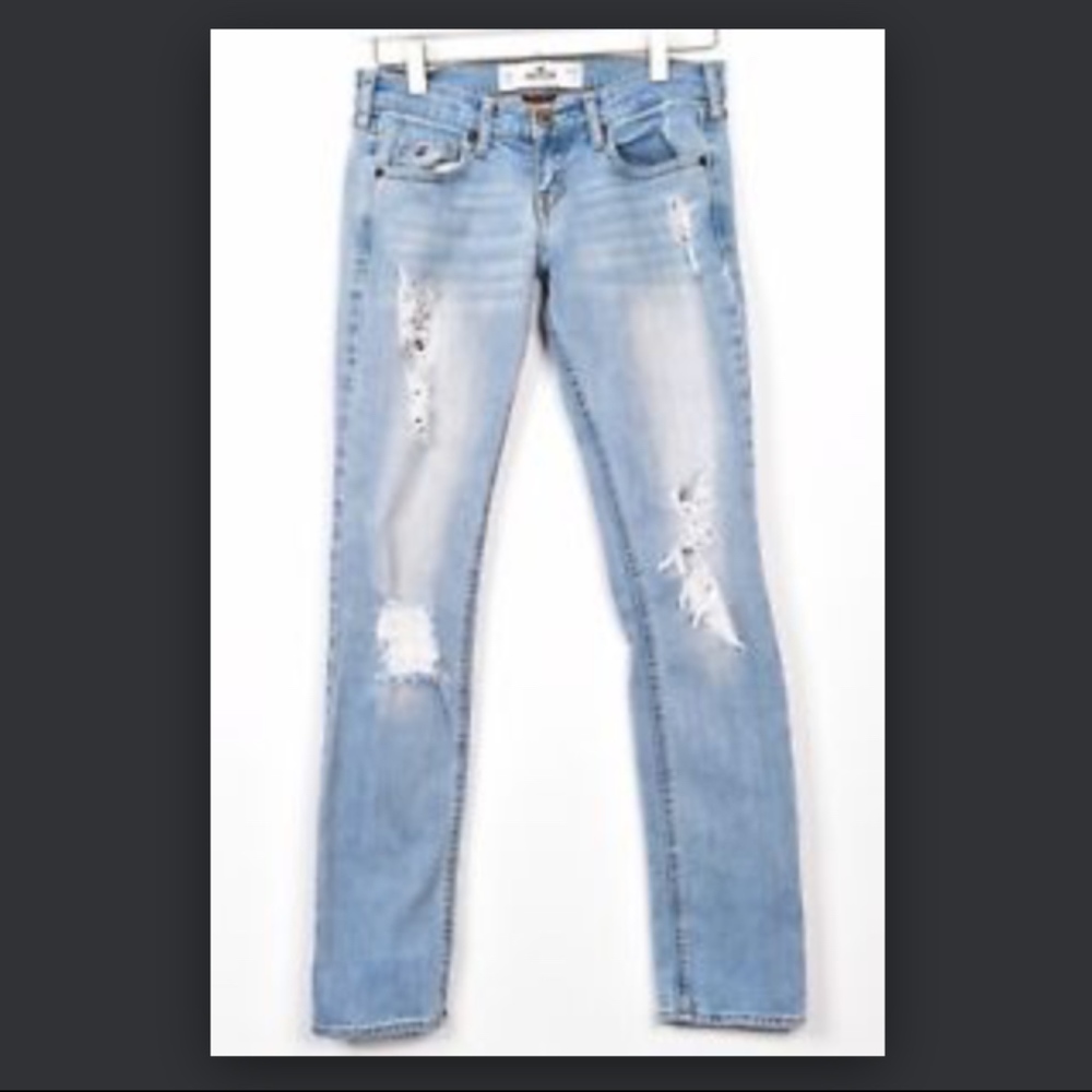 Hollister Distressed Laguna Skinny Jeans
